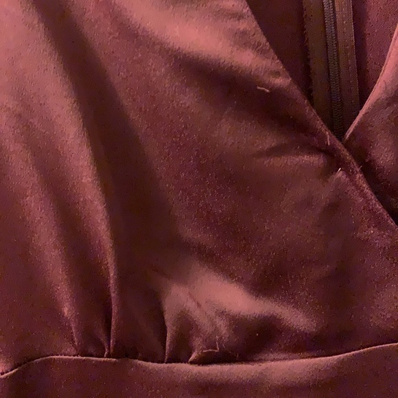 Zara purple ruffle bottom dress - Picture 7 of 9